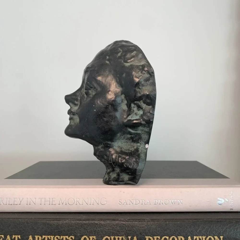 Head of a Girl Sculputure sigend A. Rodin - Picture 2 of 10